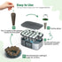 172 60 2 25 60 25 LetPot Pcs Seed Pod Kits, Hydroponics Growing Sponges, Grow Anything Kit Pod for Hydroponic