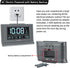 DreamSky Digital Alarm Clock, 5 Inch Large Display, Battery Backup, USB Charging Ports, 12/24H