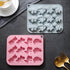2 Pack Cute Dinosaur Silicone Molds, 12 Cavity 3D Dinosaur Themed Baking Mould Tray for Chocolate Cake Dessert
