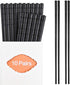 ONEHERE 10 Pairs Fiberglass Chopsticks Family Set, Reusable Non-slip for Sushi, Noodles, Hotpot, 9.5 inches, Classic