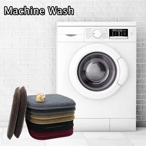 Cushions,17" 15" Khaki Foam Seat Cushions Kitchen Chairs Pads for Dining Chairs Non Slip Office Seat Cushions Washable