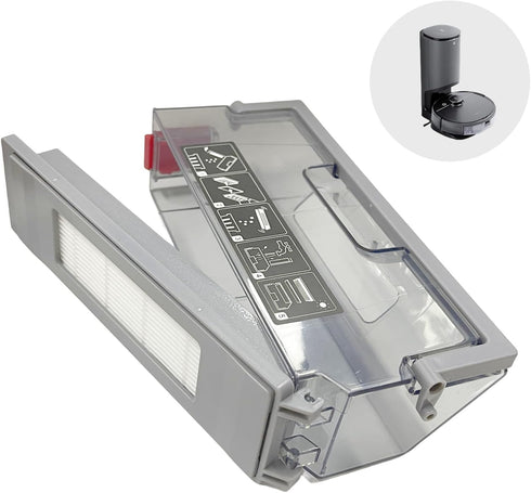 Dust Bin Box Compatible with Ecovacs Deebot Ozmo Yeedi T5/N5/T8/N8/T8AIVI/T8MAX/T8POWER/T9/950 Series Robot Vacuum Parts