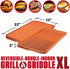 Gotham Steel XL Nonstick 2 in 1 Griddle Pan & Grill Pan, Reversible Copper Griddle for Stovetop & Outdoor Use