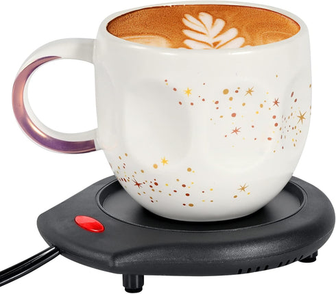 ASAWASA Coffee Mug Warmer, Candle Warmers for Large Jar, Safely Releases Scents Without a Flame, Enjoy Your Warm Coffee