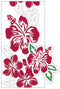 Welcome to the Islands Hawaiian Candy Lei Making Kits, Set of 5 Red