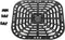 Air Fryer Grill Plate Replacement, Sturdy 304 Stainless Steel Grill Pan Tray with Rubber Feet, Nonstick Bottom Plate