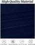 Fokitut 6 Pack Rectangle Tablecloth, 60x102 Inch, Stain Resistant Polyester Table Cover for Kitchen Dining