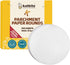 Katbite Heavy Duty Parchment Rounds 10 Inch, 200Pcs Round Parchment Paper Rounds for Cake Baking, Air Fryer Liners, and