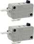 BOJACK Microwave Oven Door Switch KW3A, 16A 125/250 V, Pack of 2 Normally Closed Switches.
