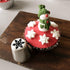 4 PCS Christmas Pastry Icing Piping Nozzles, Stainless Steel Russian Piping Tips Set