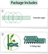 Alliico 3 Pack 12 (36") Plant Support Cages for Climbing Plant Upgrade Flower Tomato cage with Stand Stakes and Stable