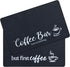 SHACOS Coffee Mat 2pcs 12x19 Inch, Absorbent Non Slip Rubber Coffee Maker Mat for Countertop Coffee Bar Accessories