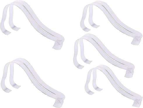 SYBL 10Pcs/5 Pair Durable Clear Acrylic Shoe Display Stand Shoe Supports Shaper Forms
