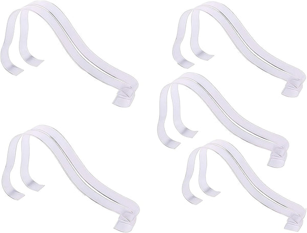 SYBL 10Pcs/5 Pair Durable Clear Acrylic Shoe Display Stand Shoe Supports Shaper Forms