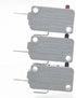 KW3A Microwave Oven Door Switch, 16A 125/250V, Door Interloc (2 Normally Open, 1 Normally Closes)