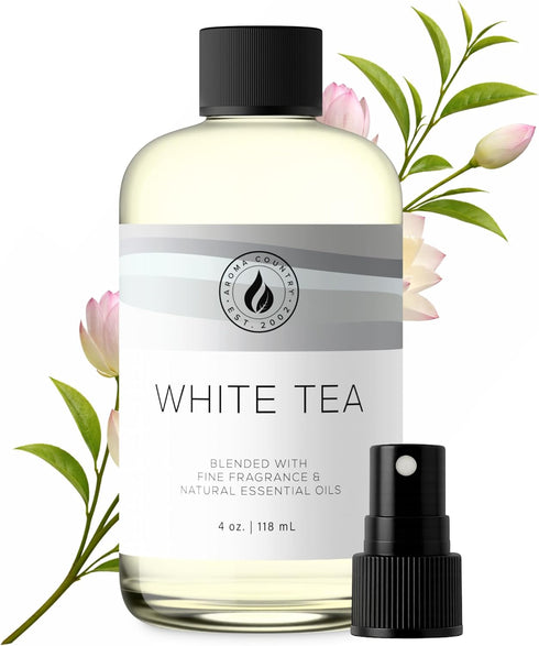 Aroma Country White Tea Diffuser Oil - Luxury Essential Oils for Diffuser