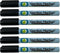133 SUPPLY 6 Pack Garden Marker Pen Permanent Markers Black (UV Fade Resistant Marker