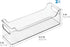iDesign Plastic Organizer Bin with Easy Grip Handles, Set of 2, 14.5" x 5" x 5", Clear