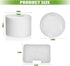 6 Pack Replacement Filters for Shark Navigator Deluxe NV42, NV4226, NV46, NV44, NV4626, UV402, NV36