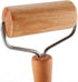 Lasenersm 1 Piece 9.5cm Wide Wooden Pastry Pizza Roller Brayer for Baking and 5D Diamond-Paint Art