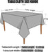 60" 84") Smiry Rectangle Table Cloth, Waterproof Heavy Duty Vinyl Tablecloths, Wipeable Washable Table Cover