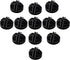 Wire Cube Connectors, Plastic Corner Connectors for DIY Cube Storage Shelves Organizer (Black, 12)