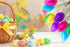 2 PACK 13.5 50 Easter String Lights, Multi Color Pastel Christmas Lights with White Wire, FT LED Waterproof Plug