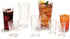 Carlisle FoodService Products Bistro Tumbler, Plastic, 10.2 Ounces, Clear