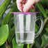 IPHOX Creative Mug Cover Set of 6 - Food Grade Silicone Hot Cup Lids with Airtight Seal, Anti-dust
