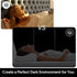 HIDBEA Mirror Blackout Window Film, 100% Light Blocking Room Darkening Tint, Removable Cover for Day Sleep