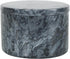 HillSpring Marble Salt Cellar with Lid and Wooden Spoon, 4" Handcrafted Spice