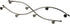 Spectrum Diversified 8-Hook Wall-Mount Double Entryway & Closet Storage, Satin Nickel Hat & Coat Rack for Home Decor