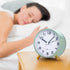 Alarm Clock for Bedroom,Loud Analog Clock with Silent Non-Ticking,Voice Controlled Light,Small Clock