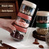 Povinmos 3Pack Lids,10oz Overnight Oats Containers with Glass Jar with Scew Lid,Salad Dressing Fruit Veggies Sauce