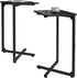 Generic NEFROM C-Shaped End Tables, Sofa TV Trays Set of 2, Small Couch