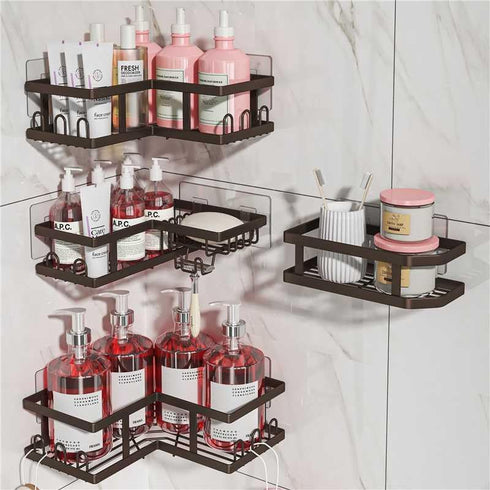 Youvip Corner Shower Caddy - Rust-Proof, Space-Saving, Easy to Install Organizer for