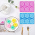 2 PCS Silicone Molds: Puppy Dog Paw, 6 Cavity Mould for Homemade Treats and Chocolate Baking