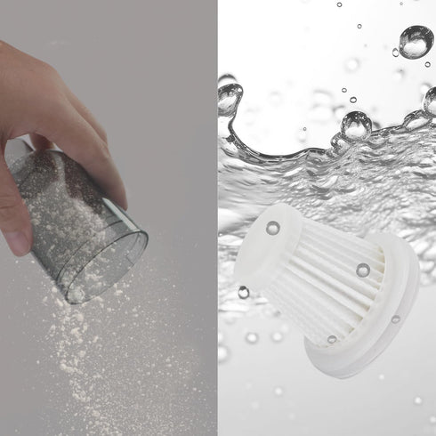 Wireless Handheld Car Vacuum Cleaner, High Power Rechargeable Mini Vacuum for Home and Office Dust