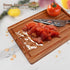 Set 3 AIDEA Wood Cutting Board, Wooden Cutting Boards for Kitchen, Acacia Wood Chopping Board of with Deep Juice