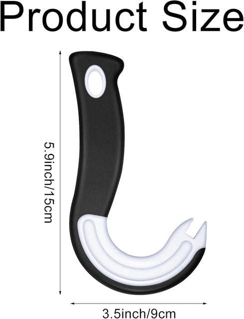 Mudder 2 Pieces Easy Open Ring Pull Can Opener for Soda and Food Cans, Manual Ring-pull Helper