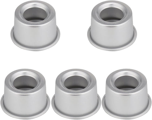 Mini Springform Pans, 2.5 Inch Anodized Aluminum Cake Mould, Removable Bottom Pudding Mold, 5 Pack