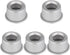 Mini Springform Pans, 2.5 Inch Anodized Aluminum Cake Mould, Removable Bottom Pudding Mold, 5 Pack
