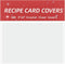 3x5 Recipe Card Protectors - 100 Count Recipe Card Covers, Index Card Sleeve