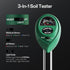 3-in-1 3-in-1 VIVOSUN Digital pH Meter, TDS/EC/Temperature Meter, Soil Moisture/pH/Light Tester Combo for Home, Garden