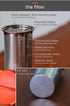 Next-Gen Cold Brew Coffee Maker for Mason Jars - 200 Micron Filter for Coarse Grounds (Mason Jar not included)