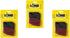 Lodge Polycarbonate Red and Black Pan Scraper, Set of 6