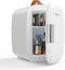 NEWBULIG Mini Fridge for Bedroom, Office & Car, Portable 4L/4.23QT Mini Refrigerator