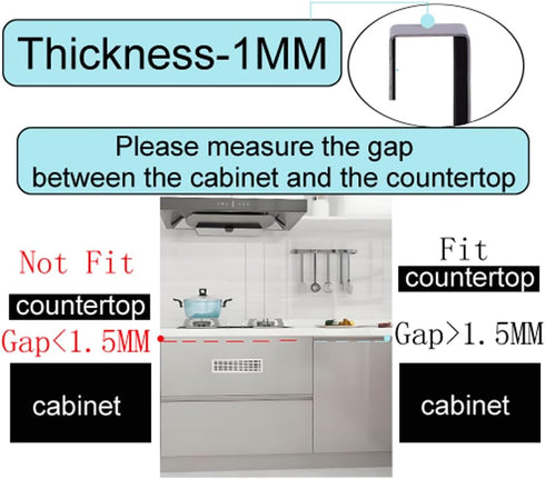 YYST 1) Over Cabinet Door Paper Towel Holder Bar Dispenser for for Kitchen, Pantry, Mudroom, Fits Both Standard & Jumbo