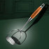 REDANT 13.5" Commercial Stainless Steel Potato Masher with Wooden Handle - Heavy Duty Metal Masher for Mashed Potatoes