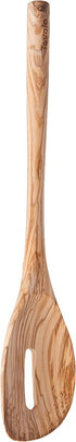 Tovolo Wooden Slotted Cooking Utensil, Olivewood Kitchen Spoon, Model 81-29286, One